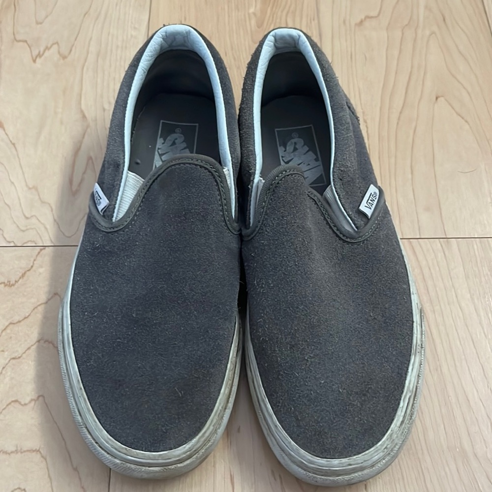 Grey Suede Vans